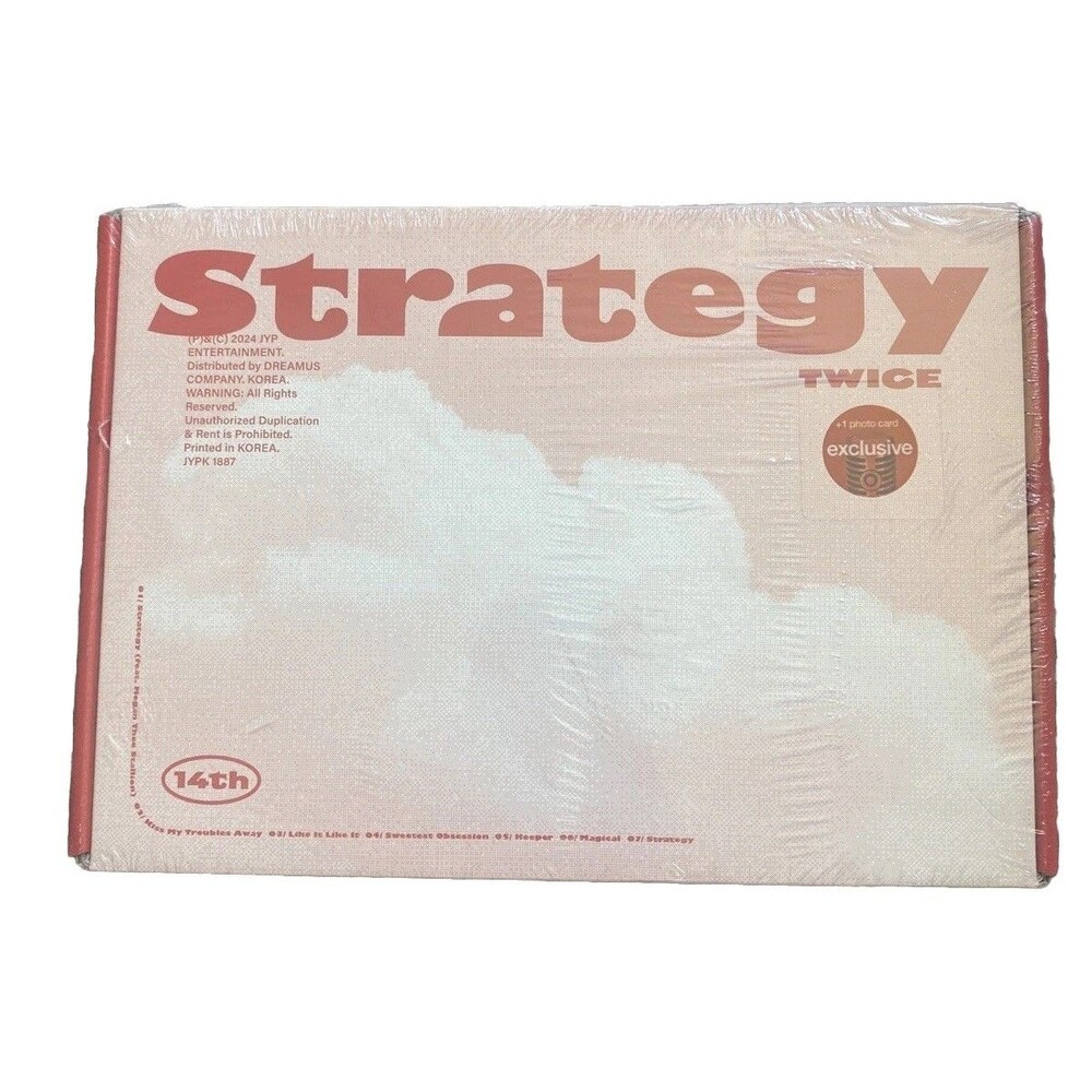 TWICE STRATEGY 14th Mini Album Photobook Version New
